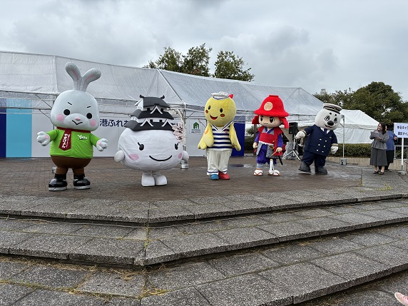 ゆるキャラ撮影タイム